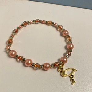 Golden Pink Flamingo 🦩 bracelet⭐️